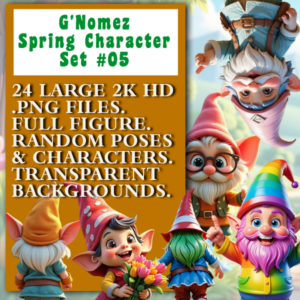G'Nomez Spring Character Set 5