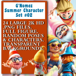 G'Nomez Summer Character Set 2