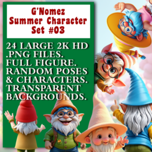 G'Nomez Summer Character Set 3