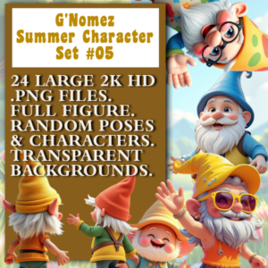 G'Nomez Summer Character Set 5
