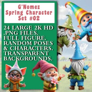 G'Nomez Spring Character Set 2
