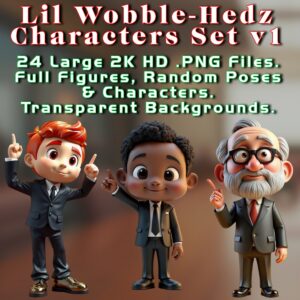Lil Wobble Hedz Set 1