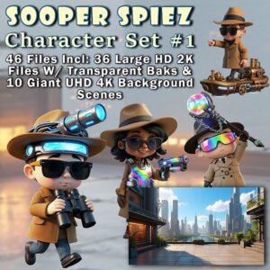 Sooper Spiez Set #1