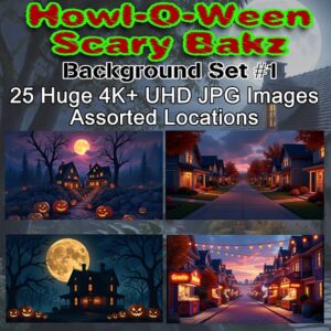 Howl-O-Ween Scary Bakz Set 1