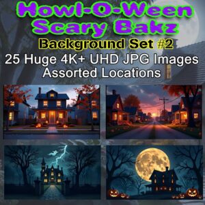 Howl-O-Ween Scary Bakz Set 2
