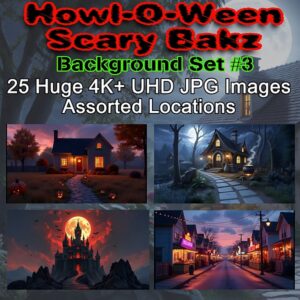 Howl-O-Ween Scary Bakz Set 3