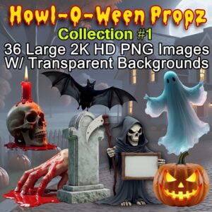 Howl-O-Ween Propz Set 1
