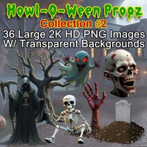 Howl-O-Ween Propz Set 2