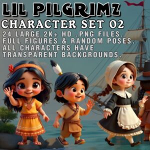 Lil Pilgrims Set 2